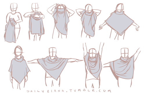 dailyriana - I finally managed to acquire a poncho in the style of...