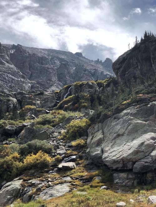 thebeautifuloutdoors - Rocky Mountain National Park on a cloudy...