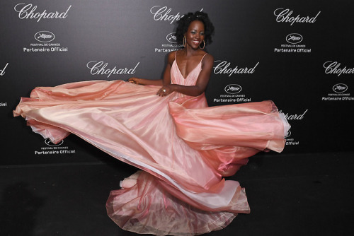 celebsofcolor - Lupita Nyong'o attends Chopard Secret Night during...