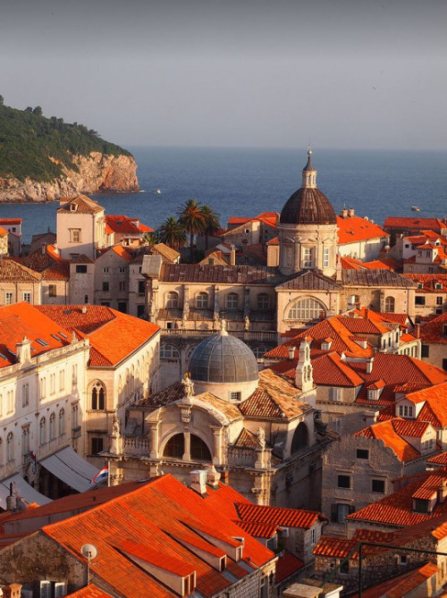 wanderlusteurope - Red rooftops, Dubrovnik