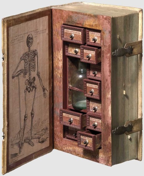 steampunktendencies - 16th Century “Assassin’s Cabinet”.  Poison...