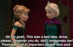 teddison - Frozen AU In which Anna and Elsa wake up in each...