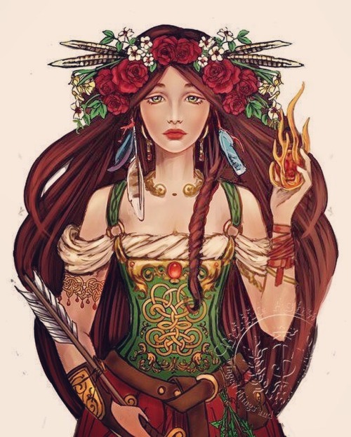 mr-moonrose:Today is Imbolc! One of my absolute favorite...