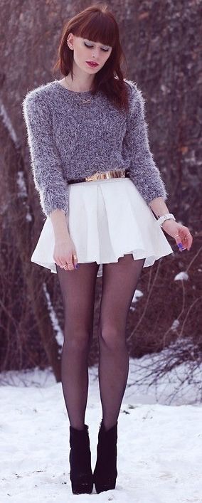rtslave53 - suki2links - I ❤️ her cute mini skirt and high...