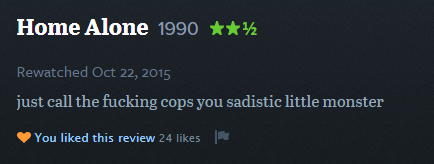 areyoufilmingthis:this is my favorite review of home alone
