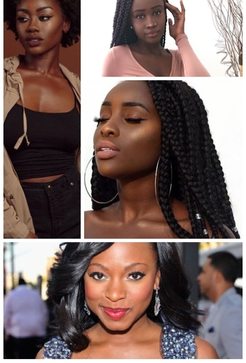 alwaysbewoke - dark skin black women are sooooo amazing. 