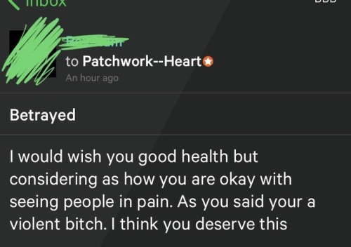 patchworkheart - This is fucking stupid.Yes, I refuse to...