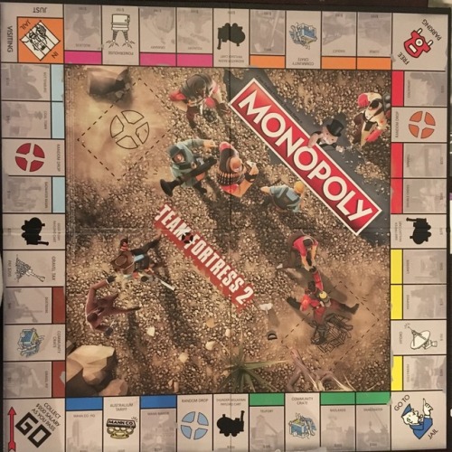icekong - gay-medic - Team Fortress 2 Monopoly Board photosThis...