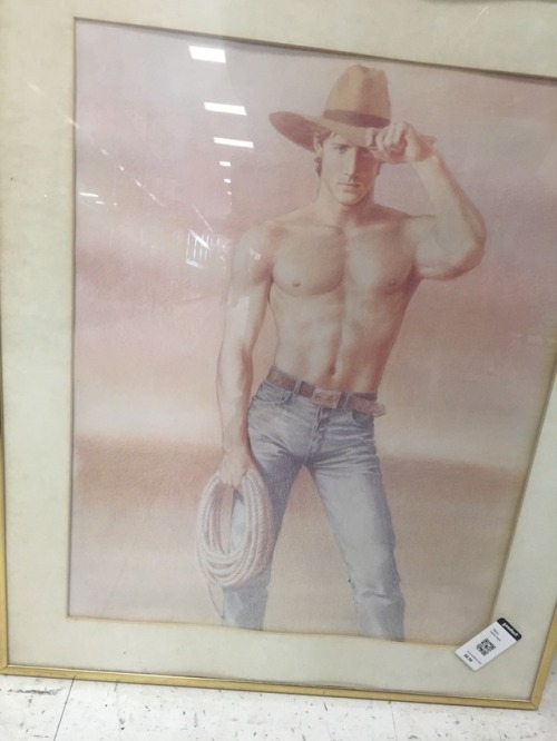 shiftythrifting - gay cowboy
