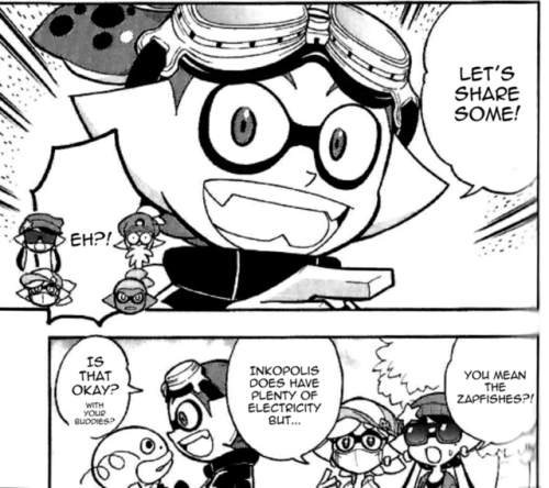 windmill-ghost - I can’t believe the Splatoon manga had more of a...