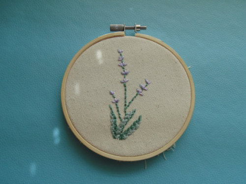 littlealienproducts - Lavender Embroidery by TheLeafyQueen on...