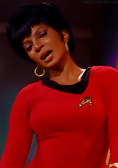 deliciouslydemure - Nichelle Nichols as Lt. Uhura in Star Trek - ...