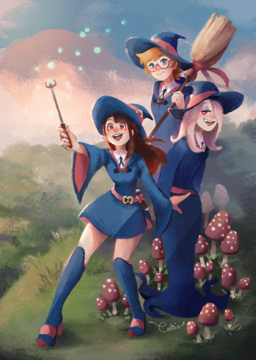 celtis-art - My full Little Witch Academia piece for the awesome...