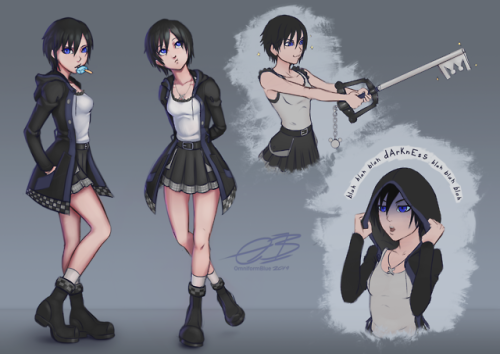omniformblue - I liked Xion’s new outfit… but it left my love of...