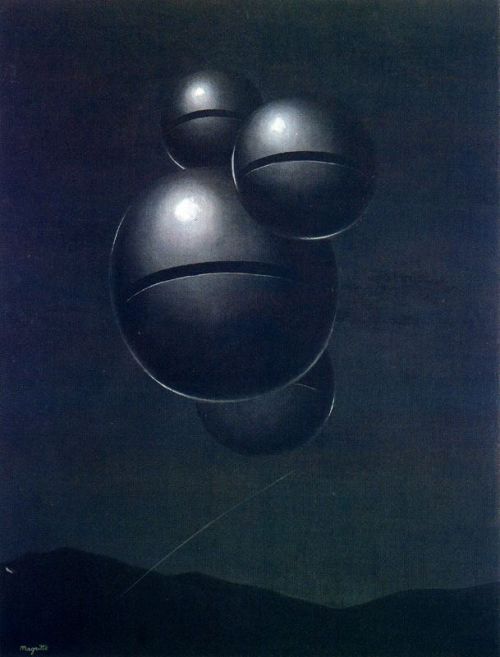 surrealism-love - The voice of space, 1928, Rene Magritte
