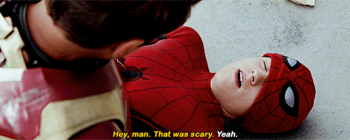 marvelgifs:Kid, you all right?awww jeez honestly how brave...