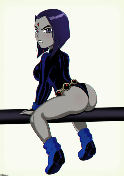 cartoon-porn-central - Raven (Teen Titans) (Request)All credit...