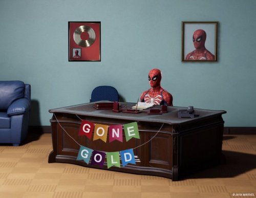 relishboi - look at this official picture of spiderman ps4 that...