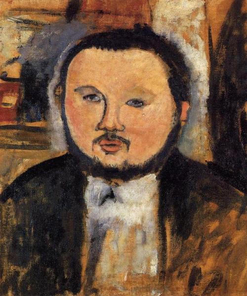 expressionism-art - Portrait of Diego Rivera, Amedeo...