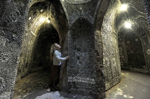 coolthingoftheday - The Shell Grotto is an underground passageway...