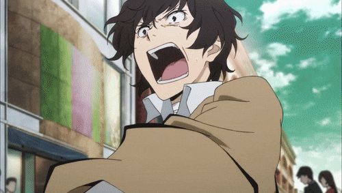 how i feel about the days of the week explained through dazai osamu gifs