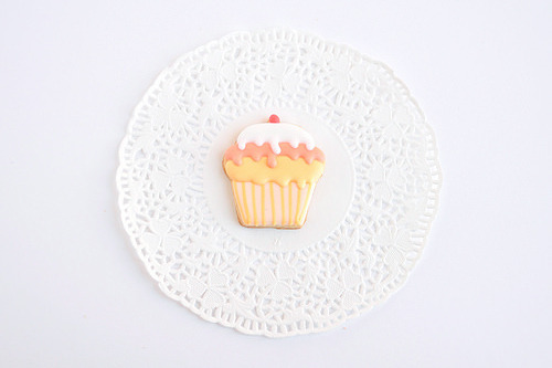 cinnahearts - Cupcake Cookie - Sablé cupcake (by Jolies...