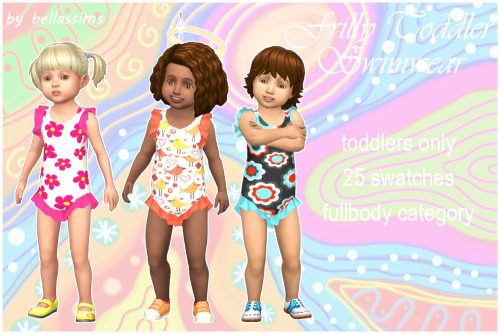 bellassims - I have been dying to make toddler cc! All new mesh,...
