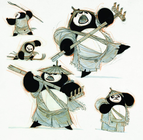 wannabeanimator - Kung Fu Panda 3 (2016) | character designs by...