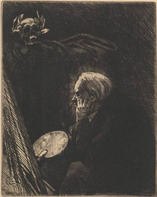 themacabrenbold - Marcel Roux (1878-1922)  portrait of the...