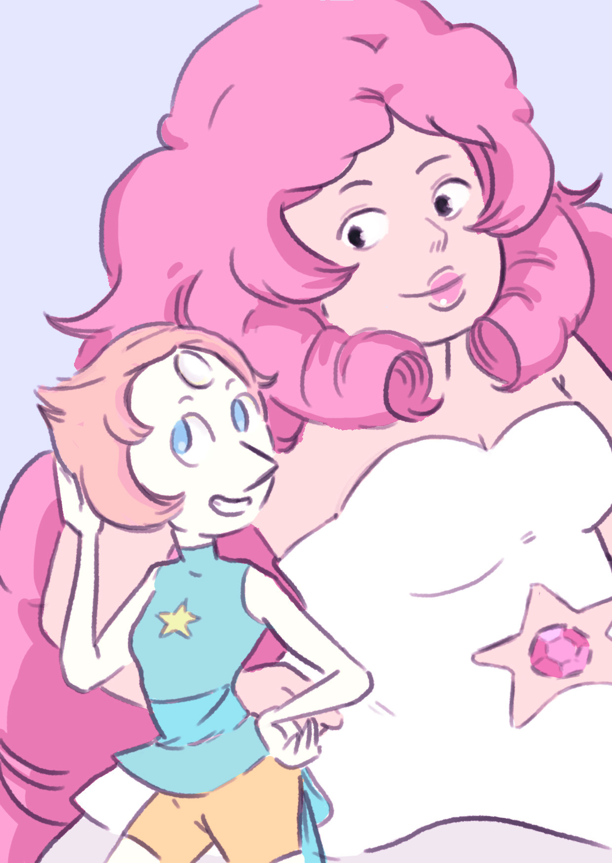 ~PEARL AND ROSE FANART~