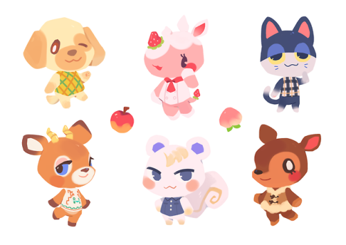 ieafy:Animal Crossing sticker sheets are now up in my store!...