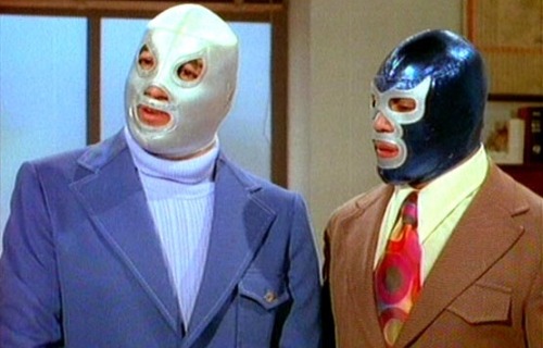 luchacouture - Santo and Blue Demon 