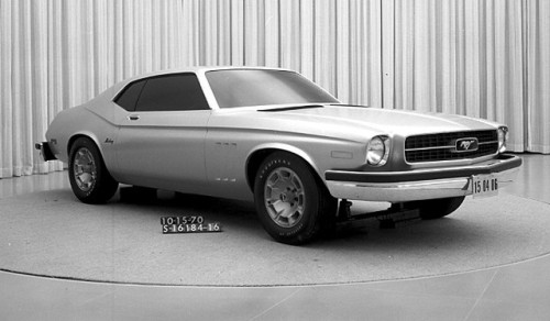 prova275 - Pony Clay… Styling proposal for 1973-74 Mustang