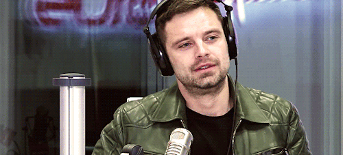 sebastianstaan - Sebastian Stan during a radio interview...