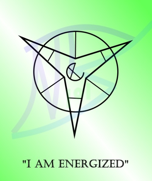 strangesigils - “I Am Energized”I’d recommend drawing this on a...