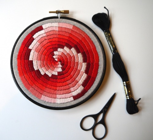 sosuperawesome:Embroidery Hoops by Corinne Sleight on EtsySee...