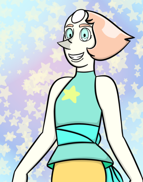 A redraw of Pearl for an art improvement challenge over on the...