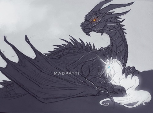 madpatti - I always wanted to see a movie about a Dragon and a...