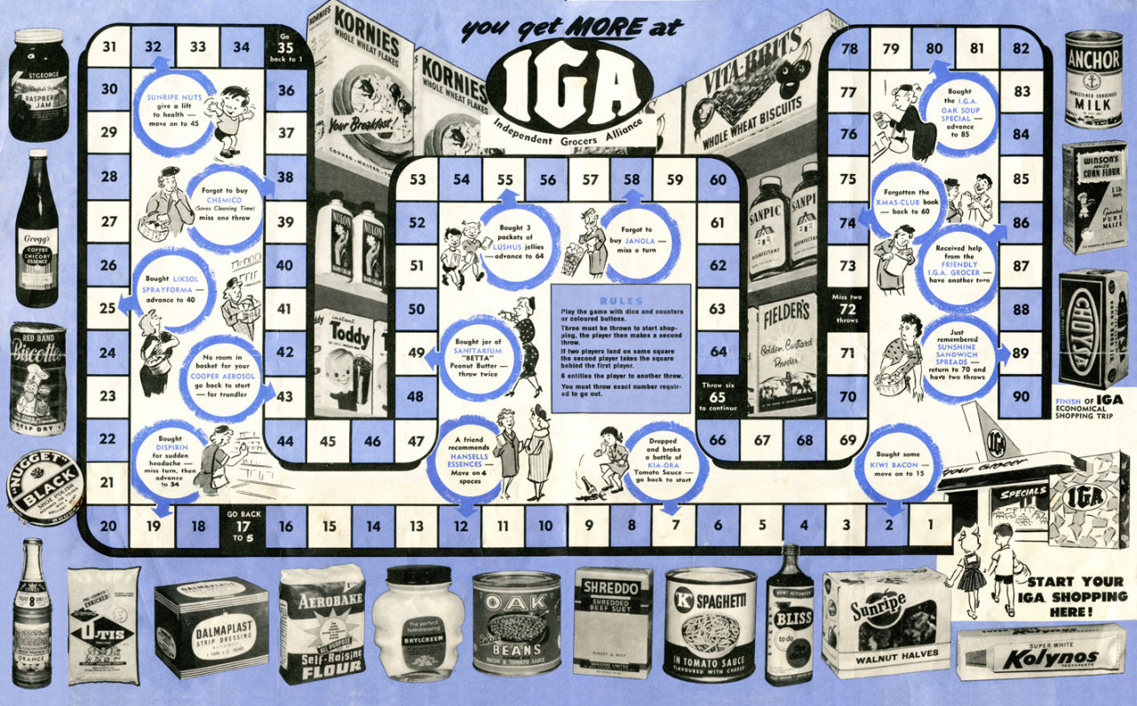 Independent Grocers Alliance (IGA) of New Zealand - 1950's