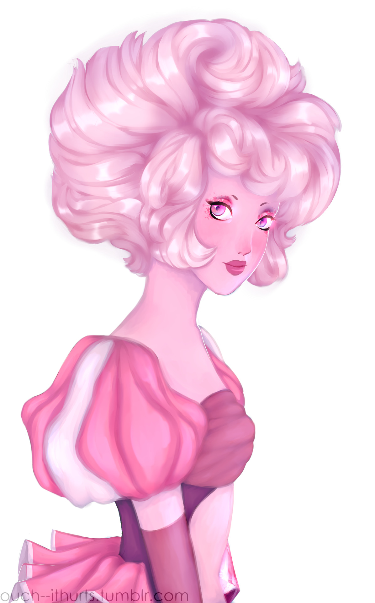 I changed the colors a bit and she looks a way better this way (Sorry but I think Pink D is prettier than Blue D)