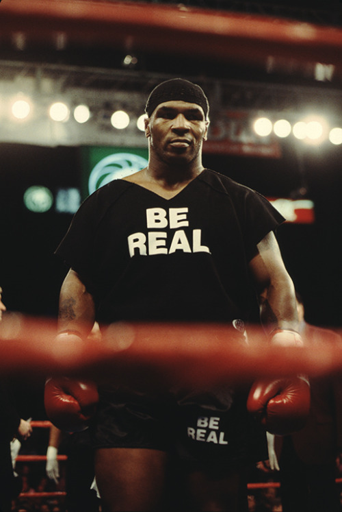 showtimeboxing - Iron Mike keepin’ it real.