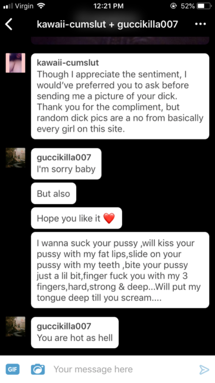 https - //guccikilla007.tumblr.com sent me a picture of his dick,...
