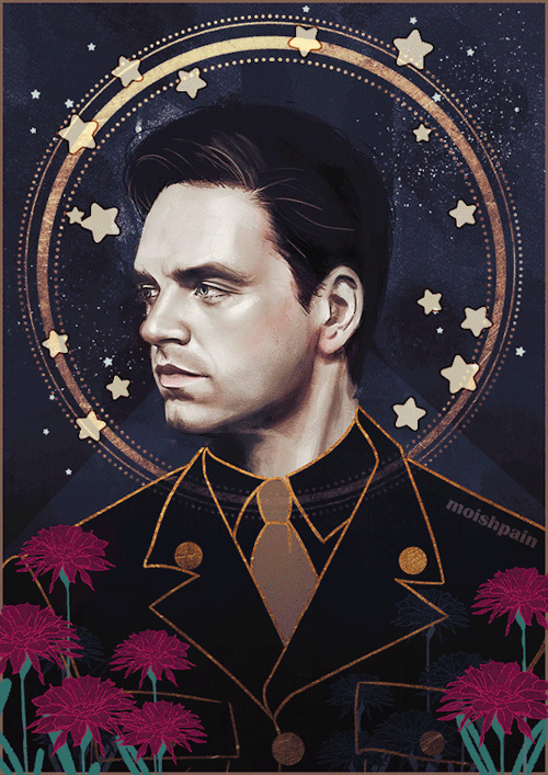 sheep-in-clouds:My little art tribute to Bucky Barnes