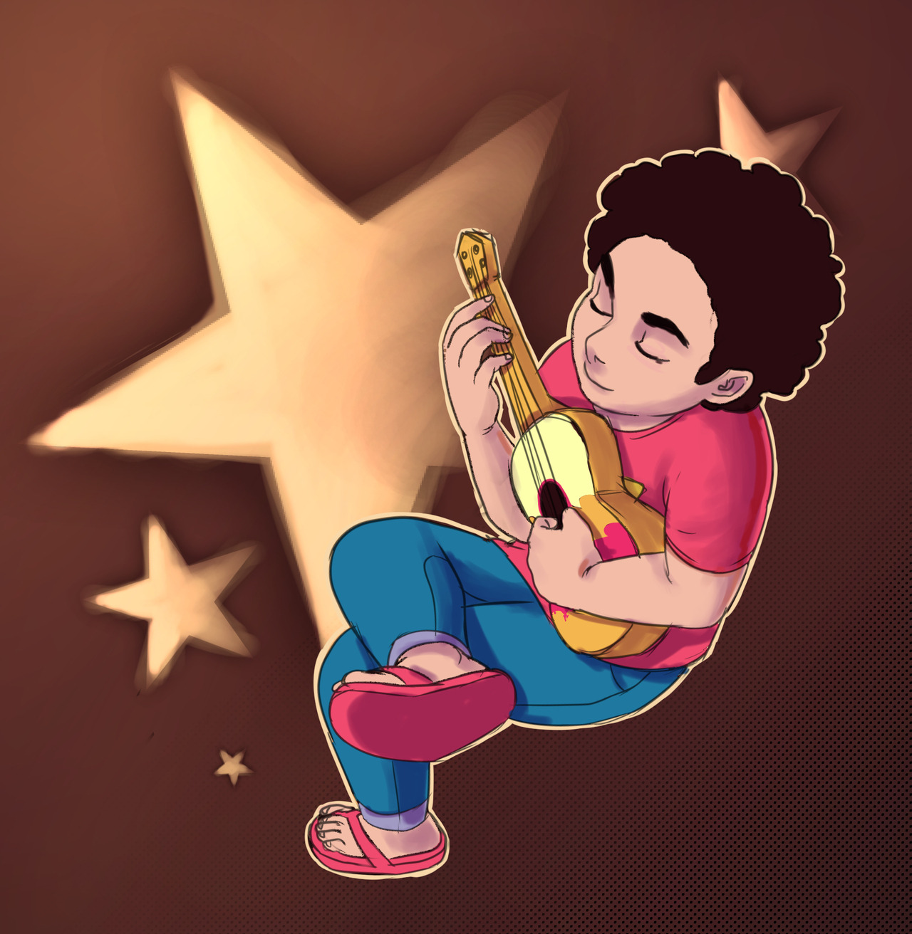 Day 2 of the Steven Universe Challege - the starchild himself, Steven!
