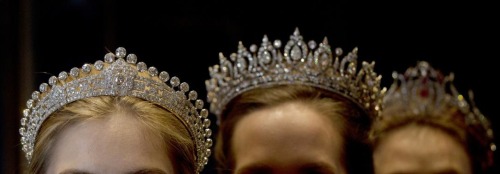 theladyintweed - Tiaras that once belonged to mary, Duchess of...