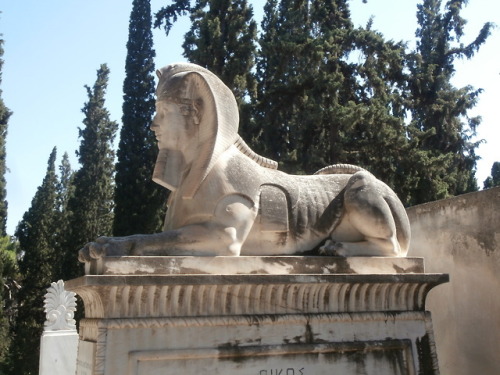 Athens Sphinx 1880 Αθήνα Σφίγγα 1880