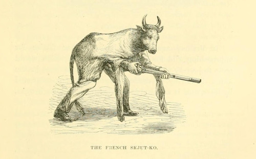 smithsonianlibraries - Never trust a cow on two legs.From The...