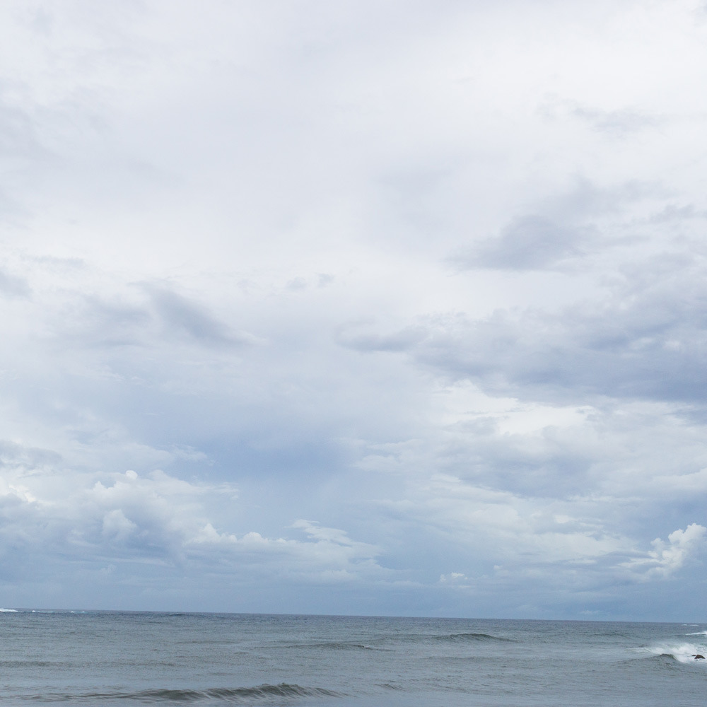 屋久島の空と海