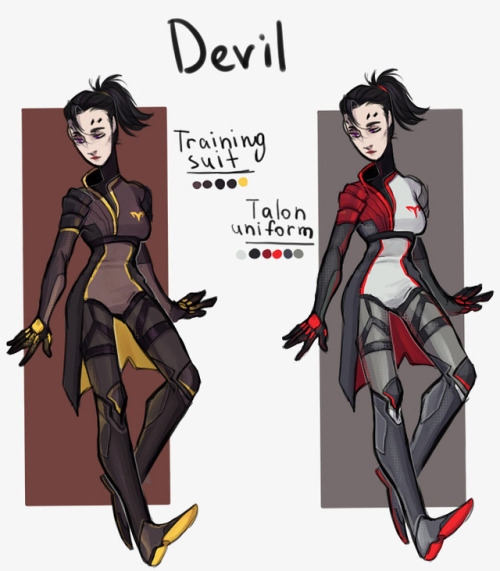 portalmonsterrr - Designed a suit for Angela when she turns to...