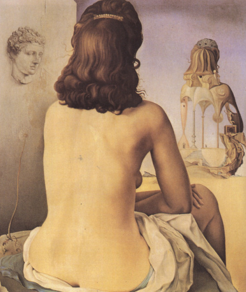 artist-dali - My Wife, Nude, Contemplating Her Own Flesh...